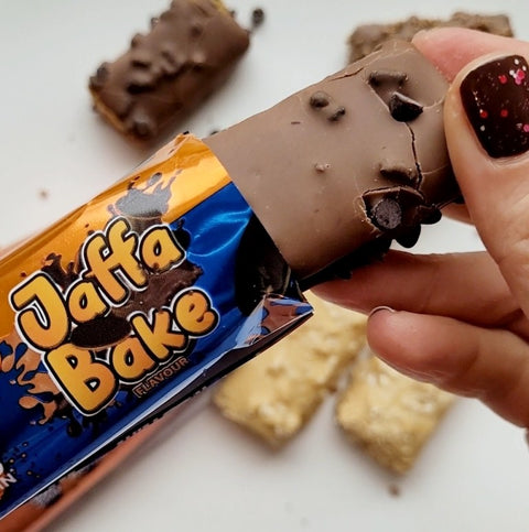 Battle Bites Jaffa Bake protein bar