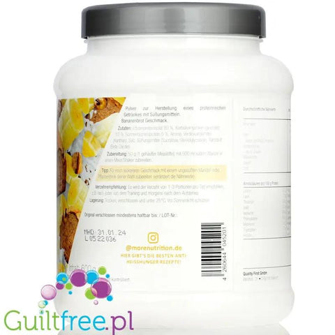 More Nutrition Total Vegan Protein Banana Bread 0,6kg