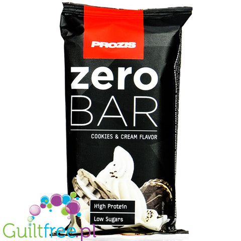 Prozis Zero Snack Cookies & Cream 35g protein bar
