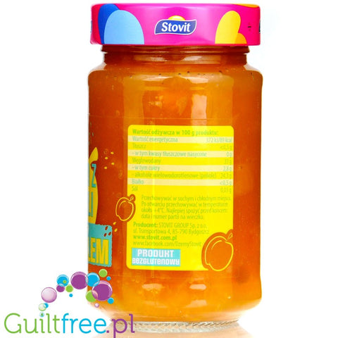 Stovit sugar free apricot spread sweetened with xylitol
