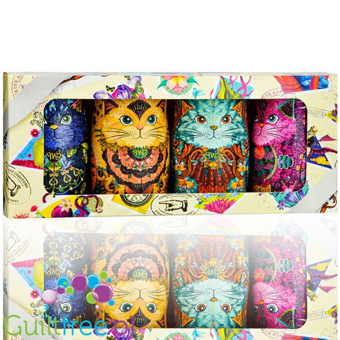 Monty Bojangles Kit-cans Truffles (CHET MEAL) - luxury pralines in phenomenal cat cans