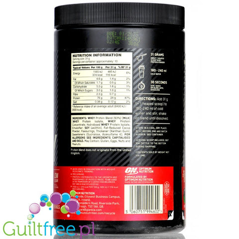 Optimum Nutrition, Whey Gold Standard 100%, Double Rich Chocolate