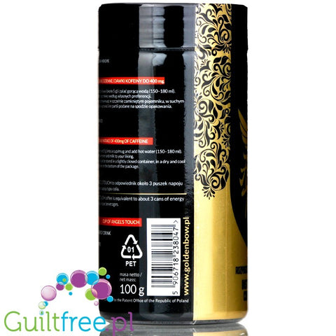 GBS Angel's Touch instant flavored coffee with caffeine boost, Pistachio