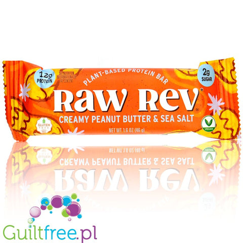 Raw Revolution Glo Bars, Creamy Peanut Butter & Sea Salt