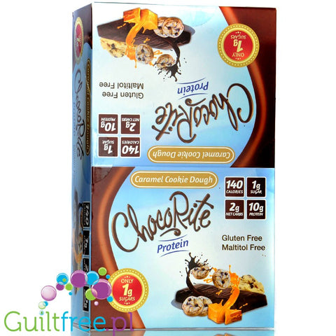 Healthsmart ChocoRite Bars, Caramel Cookie Dough