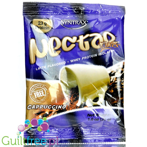 Syntrax Nectar Grab N Go Cappuccino Flavored Whey Protein Isolate