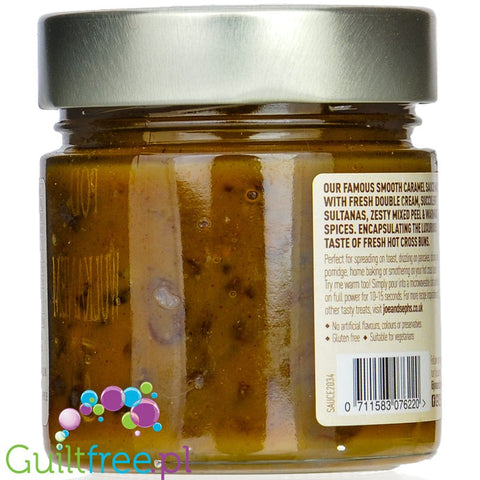 Joe&Seph's Hot Cross Bun Caramel Spread 230g
