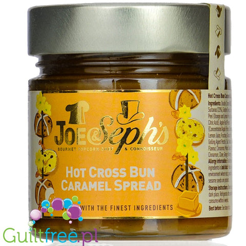 Joe&Seph's Hot Cross Bun Caramel Spread 230g