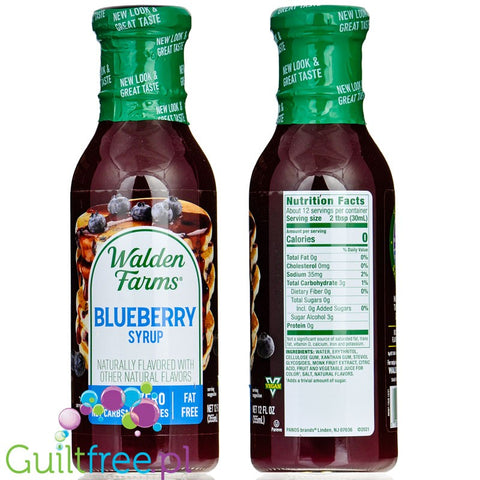 Walden Farms Blueberry Syrup USA