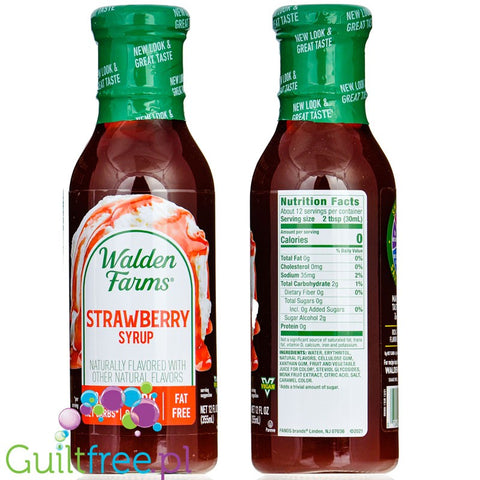 Walden Farms  Strawberry Syrup USA