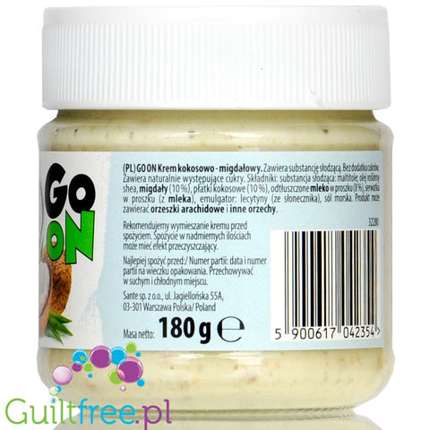Sante GoON CocoNut Cream sugar free spread
