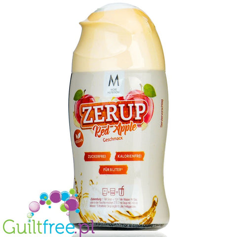 More Nutrition Zerup Red Apple concentrated water flavor enhancer