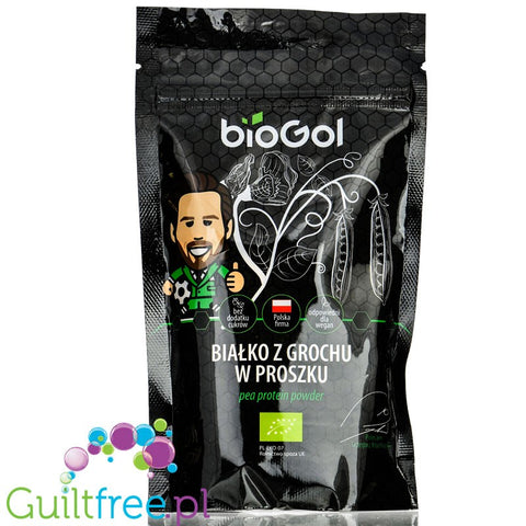 BioGol Pea Protein  - pure organic pea protein without sweeteners and flavors, 82% protein