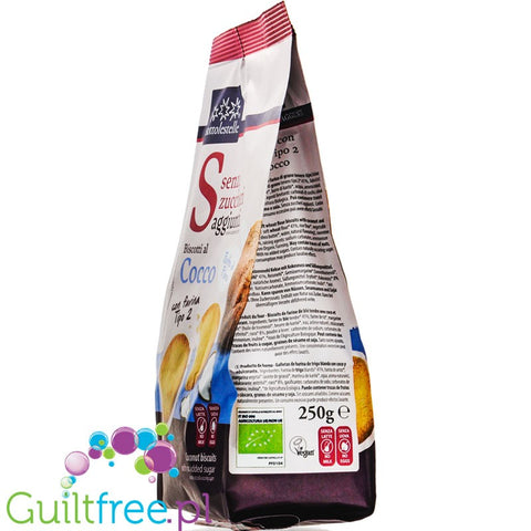 Sottolestelle Cookies with Coconut without added sugar 250g
