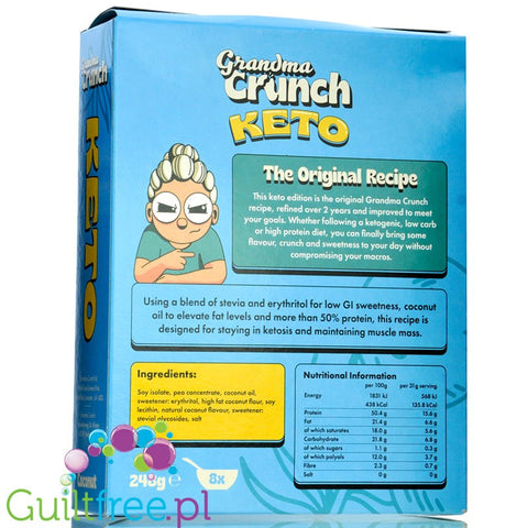 Grandma Crunch Keto Cereal Coconut
