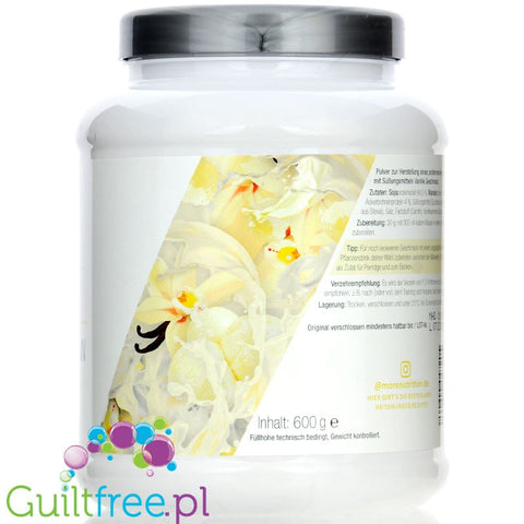 More Nutrition Total Vegan Protein Vanilia 0.6kg - vegan nutrient with vanilla flavor, 23g protein & 106kcal