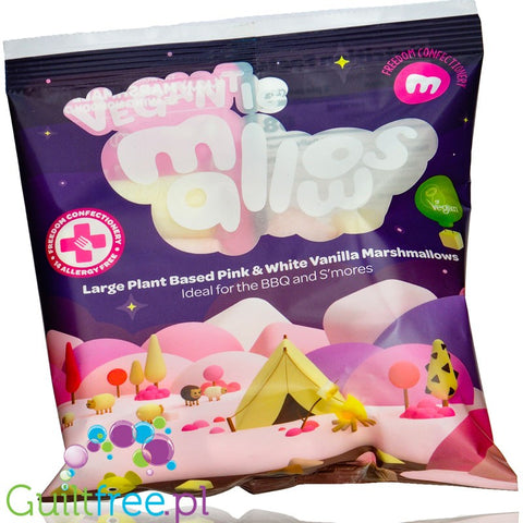 Freedom Confectionery Vegantic Mallows sugar free vanilla marshmallow