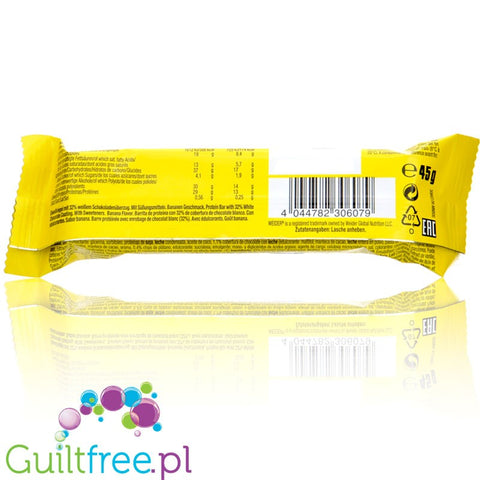 Weider Yippie! Bar Fruits, Banana Split 45g