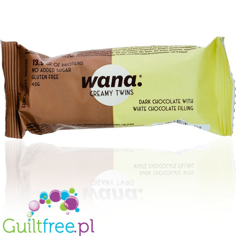 Wana Creamy Twins  Dark Chocolate & White Chocolate Filling