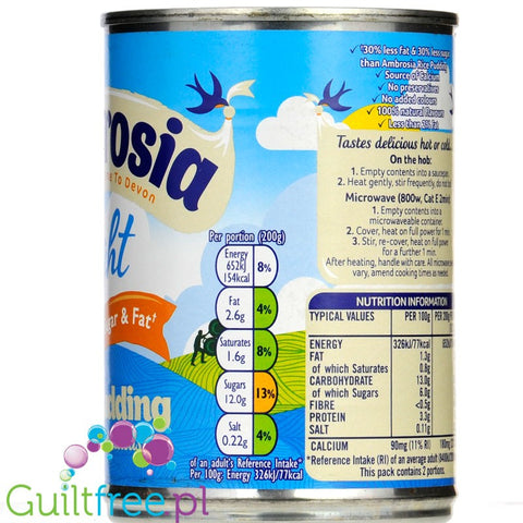 Ambrosia Rice Pudding 400g