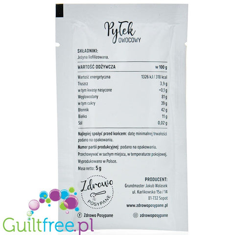 Zdrowo Posypane, Blackberry - lyophilised fruit powder, 100% fruits