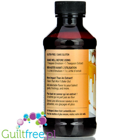 LorAnn Oils Bakery Emulsion, Caramel  4 fl oz.
