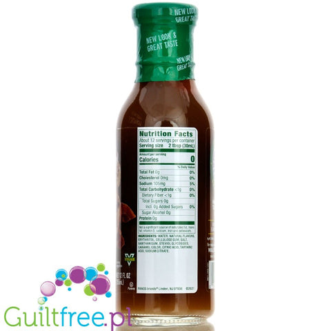 Walden Farms Maple-Bacon Syrup zero calories