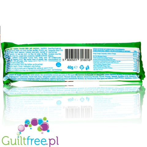 Brain Foods Hazelnut Chocolate Wafer 40g