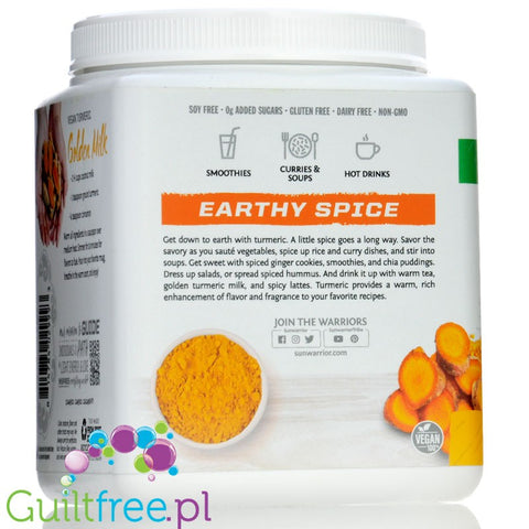 Sunwarrior Turmeric Root Powder 490g