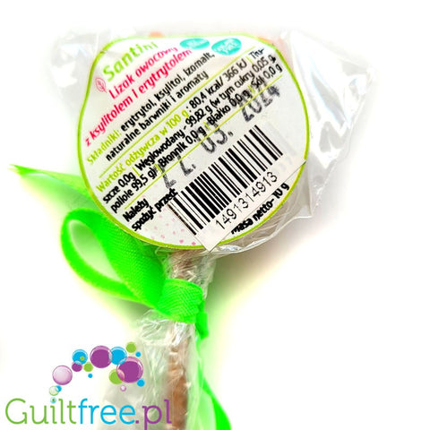 Santini Owl sugar free lollipop with xylitol