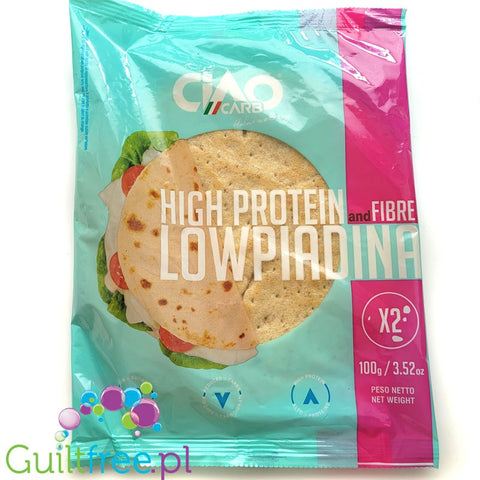 Ciao Carb High Protein & Fibre LowPiadina 100g