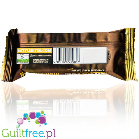 Battle Bites Brownie Chocolate Peanut Butter - sweeteners free protein bar