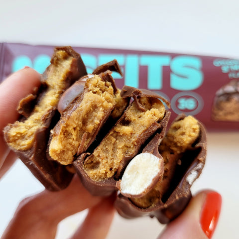 Misfits Plant Milk Chocolate & S'mores - wegański baton proteinowy ze stewią
