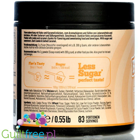 ESN Flav'N'Tasty Dark Cookie & Salted Caramel 250g  powdered food flavor