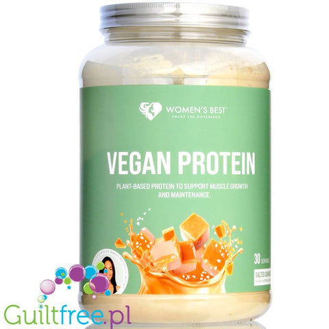 Women's Best Vegan Protein Salted Caramel by Emily Skye - wegańska odżywka białkowa dla kobiet, Solony Karmel