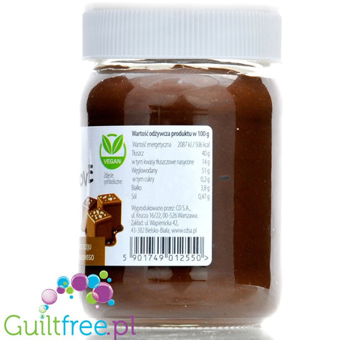 CD WegańskieLove Salted Caramel 350g - sugar free & no palm oil