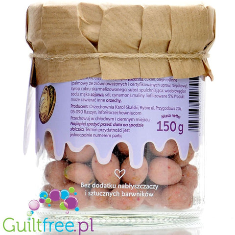 Orzechownia pistachios in crunchy pink chocolate without added sugar