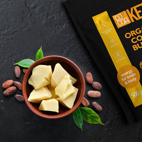 Cocoa Keto Organic Cocoa Butter 100%