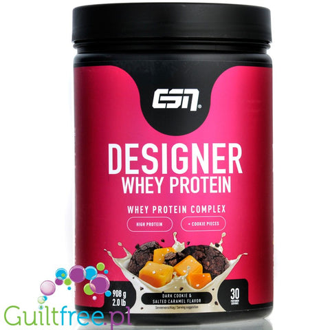 ESN Designer Whey Dark Cookie & Salted Caramel 0.9KG