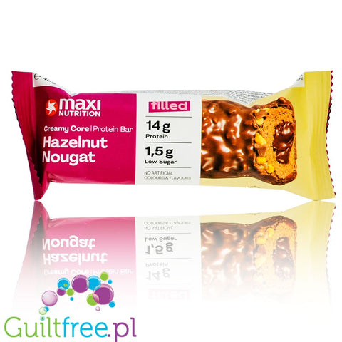 Maxi Nutrition Creamy Core Hazelnut Nougat 45g