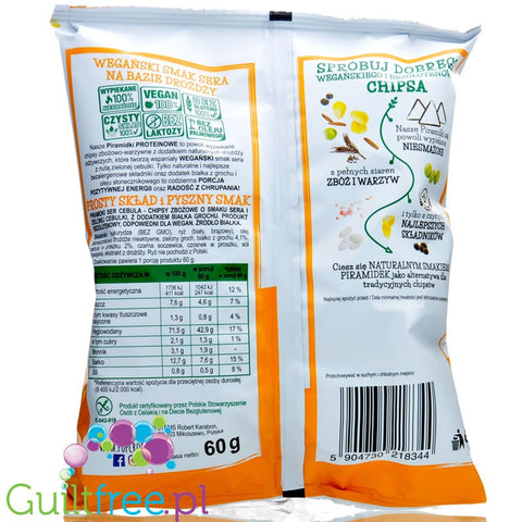 Popcrop Piramidki Cheese & Onion 60g