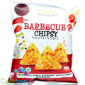 Popcrop Piramidki Barbecue - wegańskie, bezglutenowe chipsy proteinowe, BBQ
