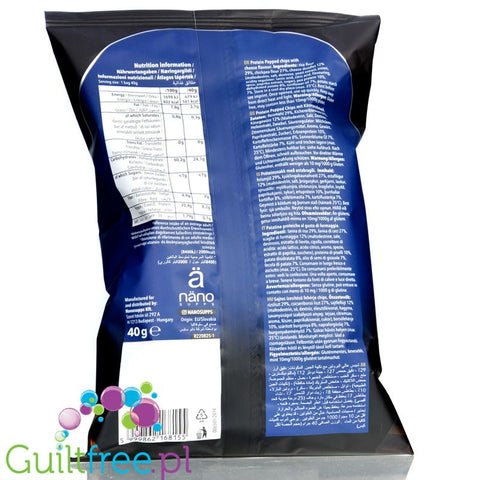 Nano Ä  Vegan Protein Chips Hot Cheese, vegan protein chips 35% protein