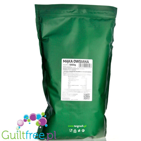 Targroch Oat flour 1kg - high fiber content