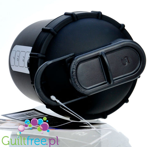 Shakesphere Tumbler View 700ml Matte Black - szejker sferyczny z kulistym dnem bez osadów