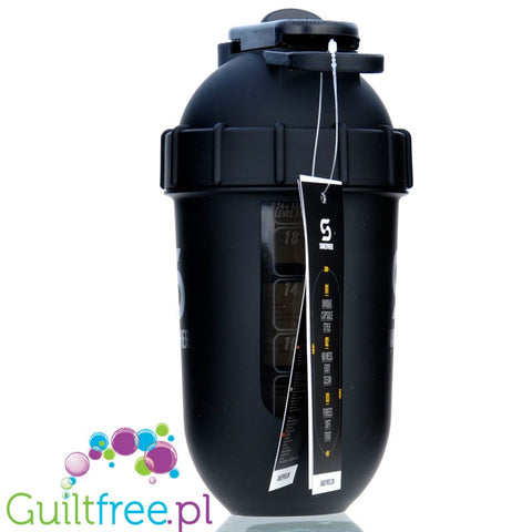 Shakesphere Tumbler View 700ml Matte Black - szejker sferyczny z kulistym dnem bez osadów
