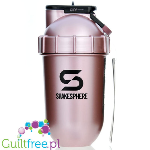 Shakesphere Tumbler View 700ml Rose Gold - szejker sferyczny z kulistym dnem bez osadów