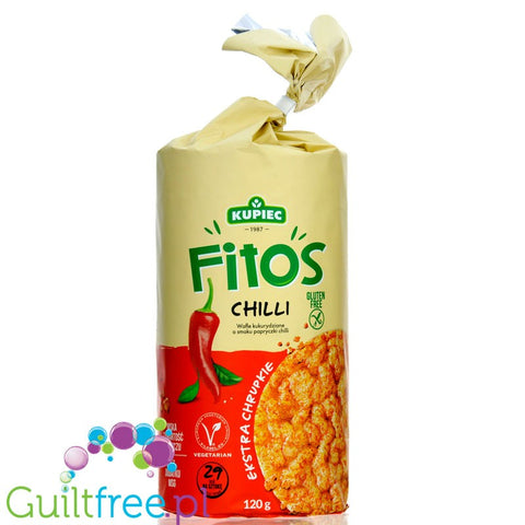 Kupiec Fitos Chilli crispy cron cakes 29kcal per piece