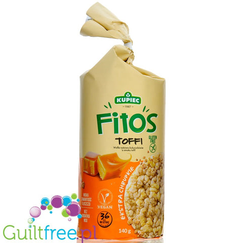 Merchant Fitos Toffee - gluten free corn cake 36kcal per piece