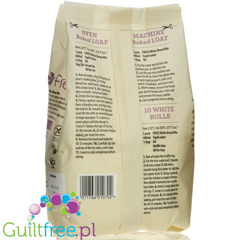 Doves Farm White Bread Mix 500g Gluten free